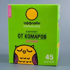 Комарикофф Детский комплект электроприбор + 30 мл жидкость от комаров 45 ночей (Анелия, аптека) 1807 Анелия, аптека